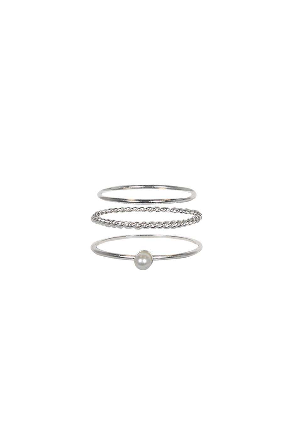 [TEST] Sterling Silver Pearl Rings