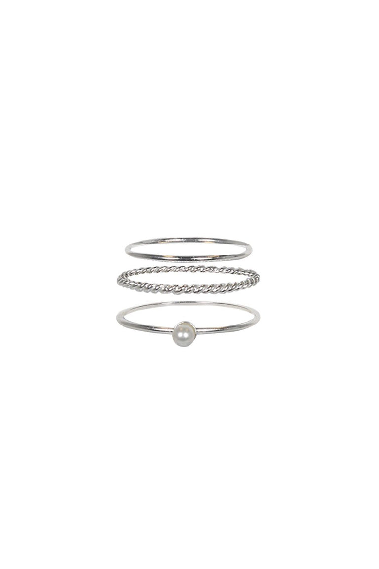 [TEST] Sterling Silver Pearl Rings