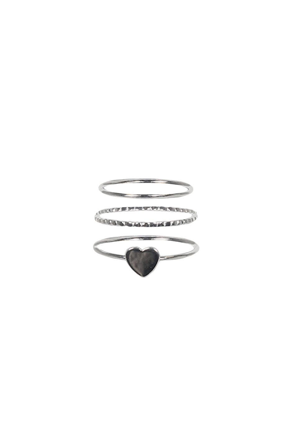[TEST] Sterling Silver Heart Rings