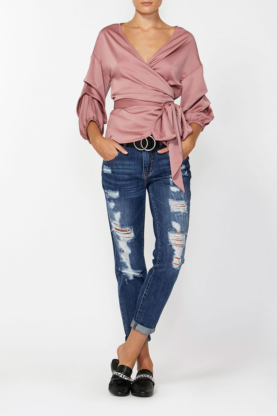 [TEST] Marlie Wrap Blouse