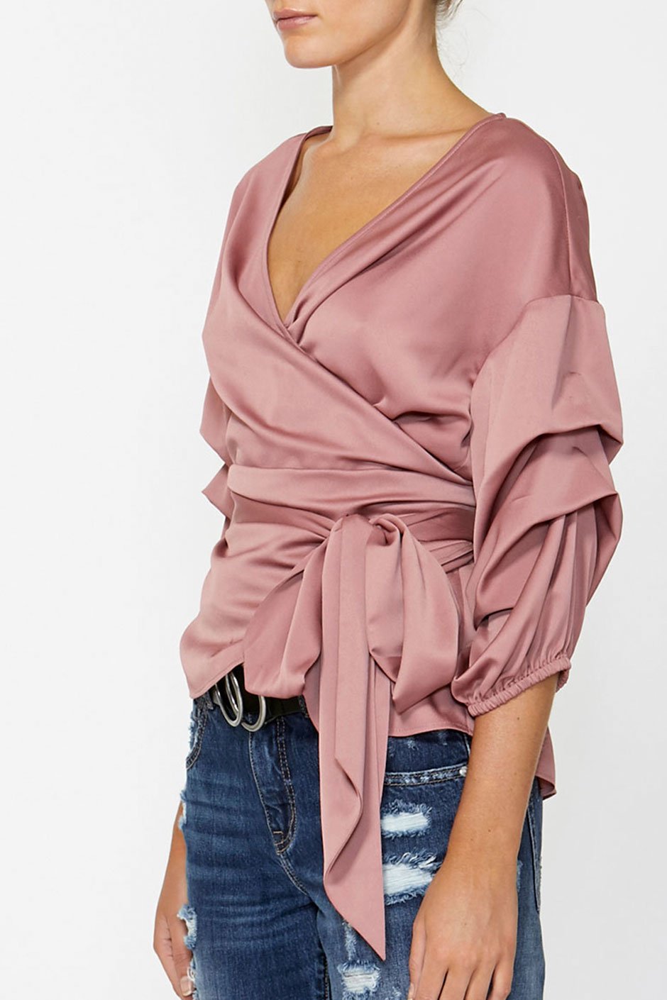 [TEST] Marlie Wrap Blouse