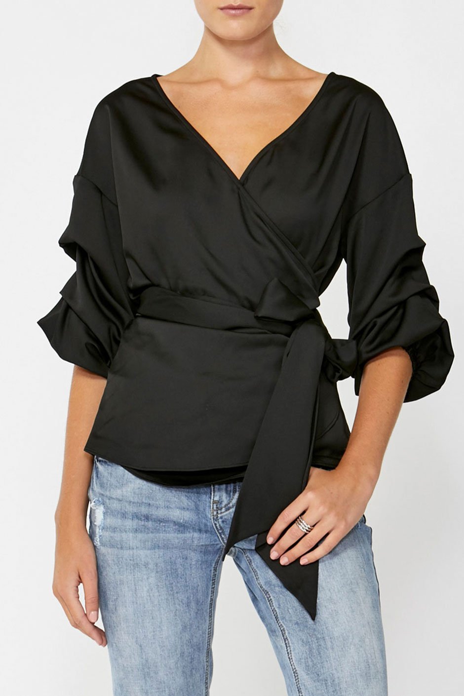 [TEST] Marlie Wrap Blouse