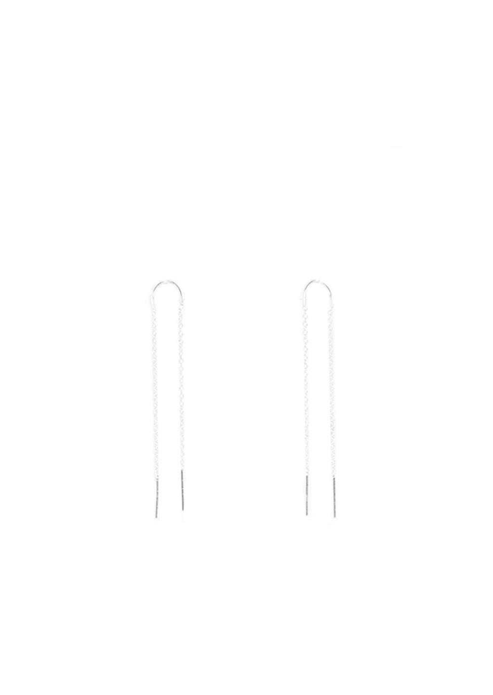 [TEST] Sterling Silver Thread Earring