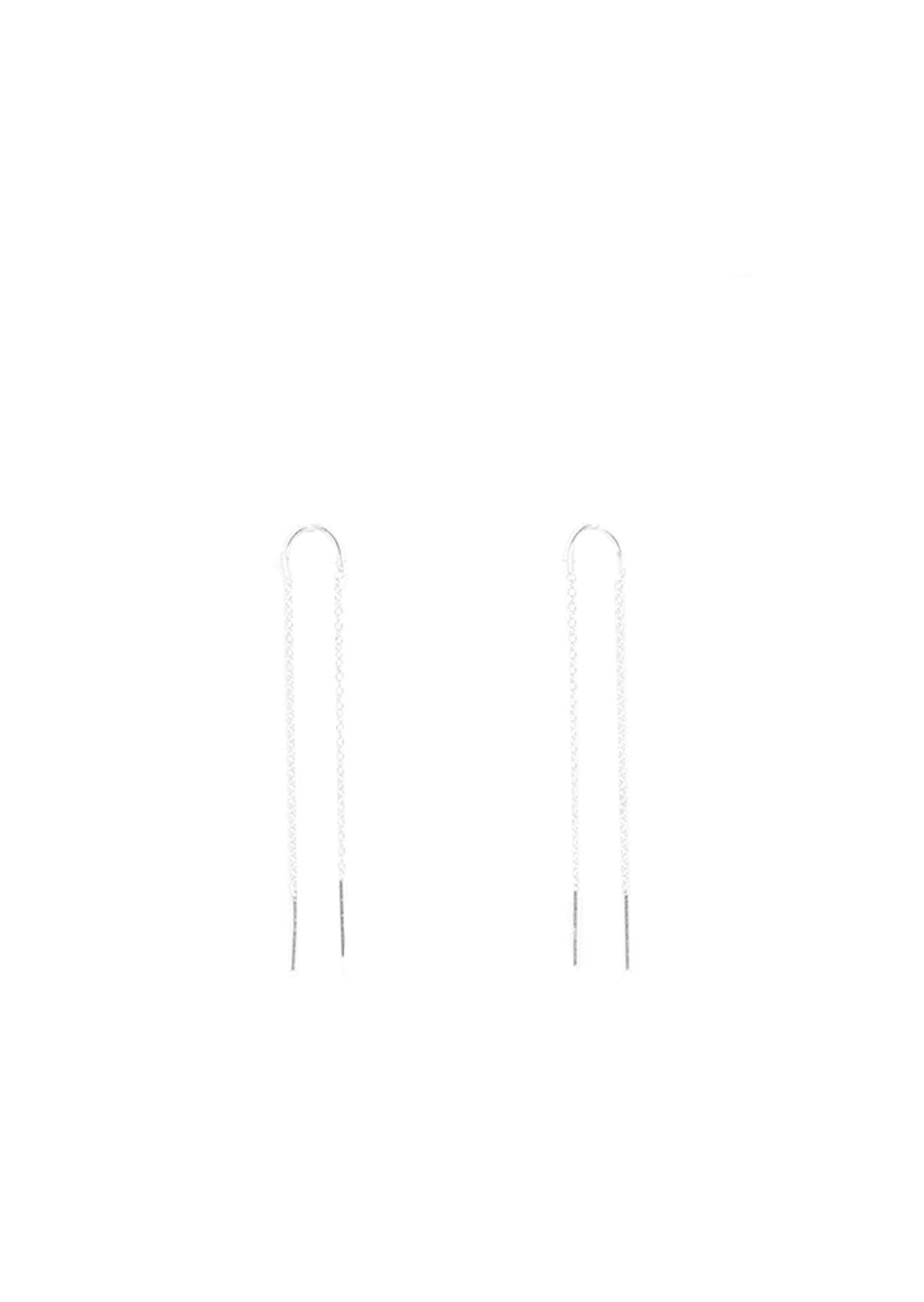[TEST] Sterling Silver Thread Earring