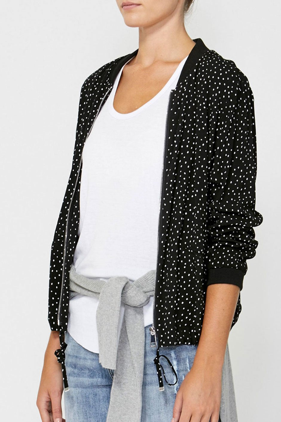 [TEST] Michaela Printed Bomber