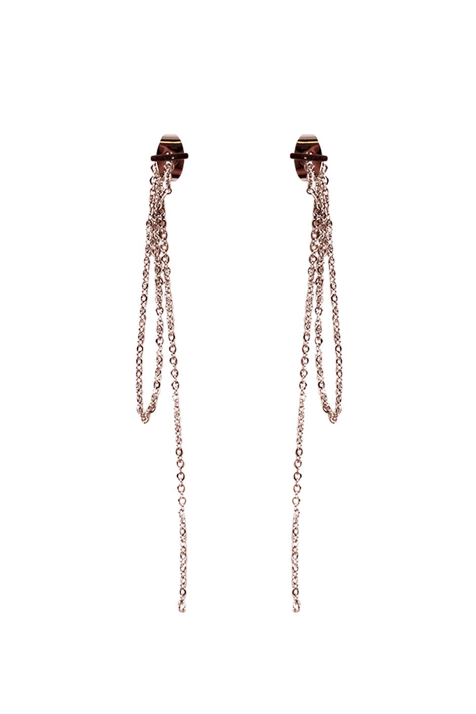 [TEST] Chain Loop Drop Earring