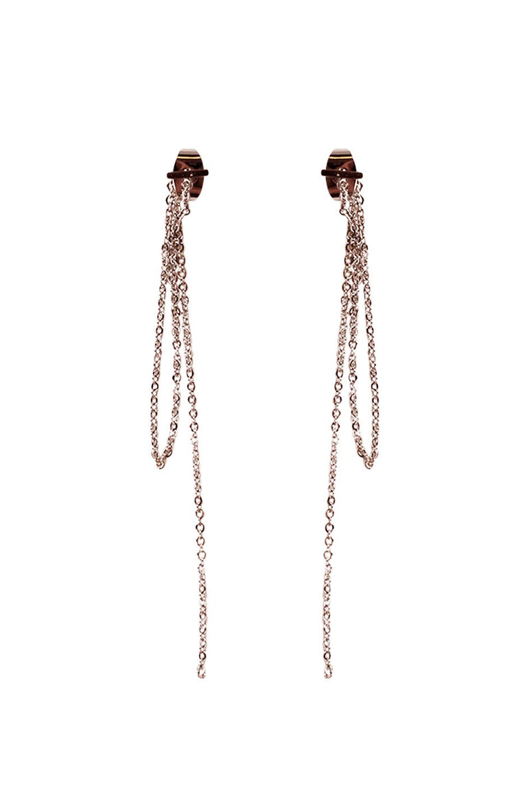 [TEST] Chain Loop Drop Earring