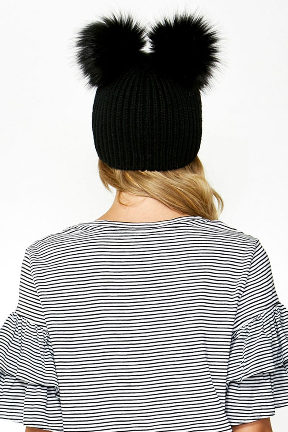 [TEST] Double Pom Pom Beanie