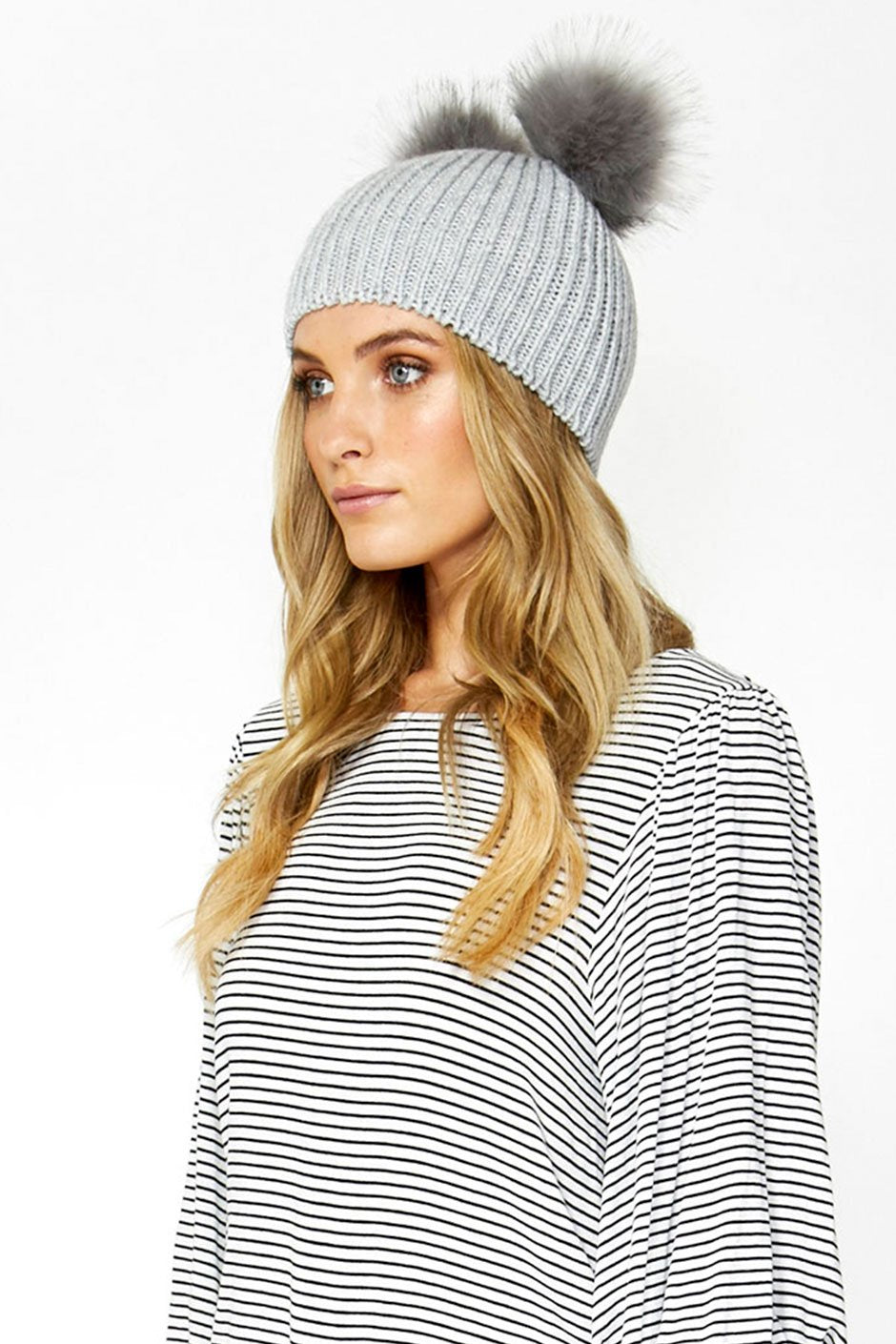 [TEST] Double Pom Pom Beanie