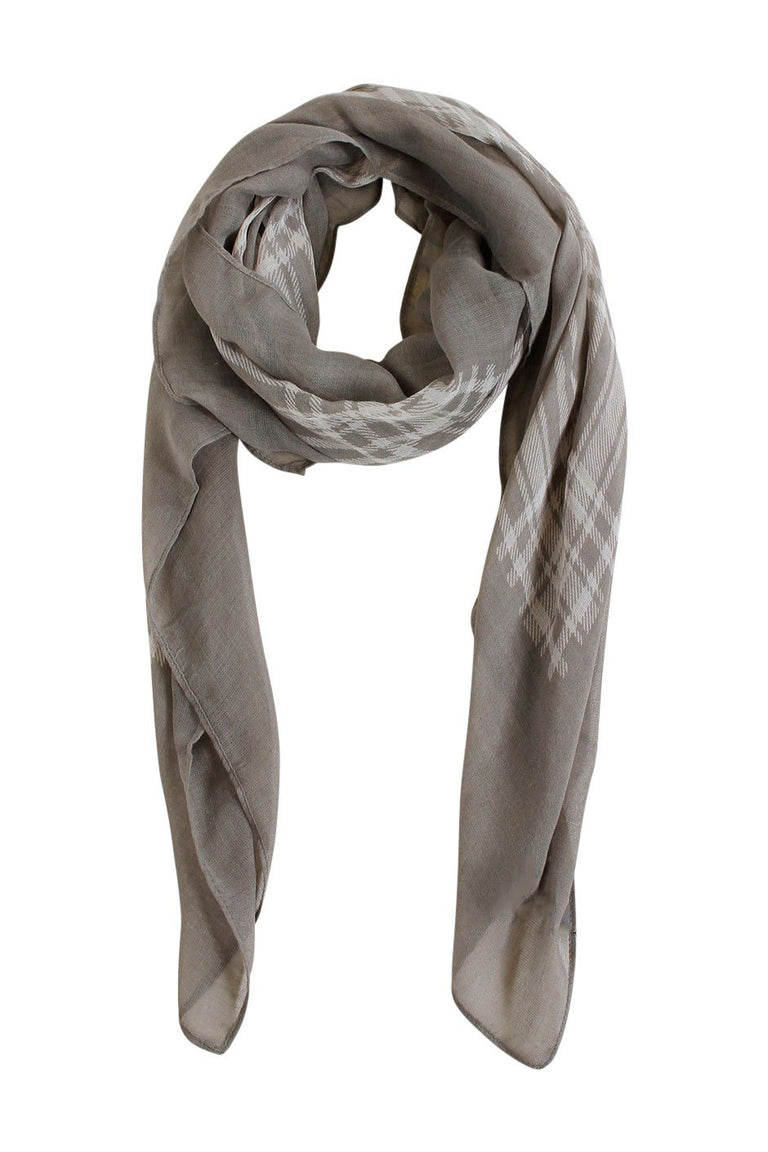 [TEST] Wide Scale Check Scarf