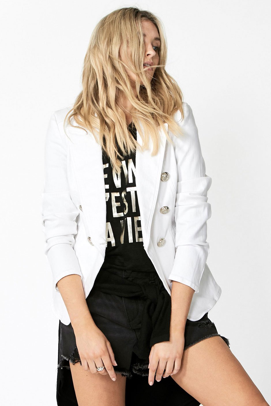 [TEST] Ellen Denim Blazer