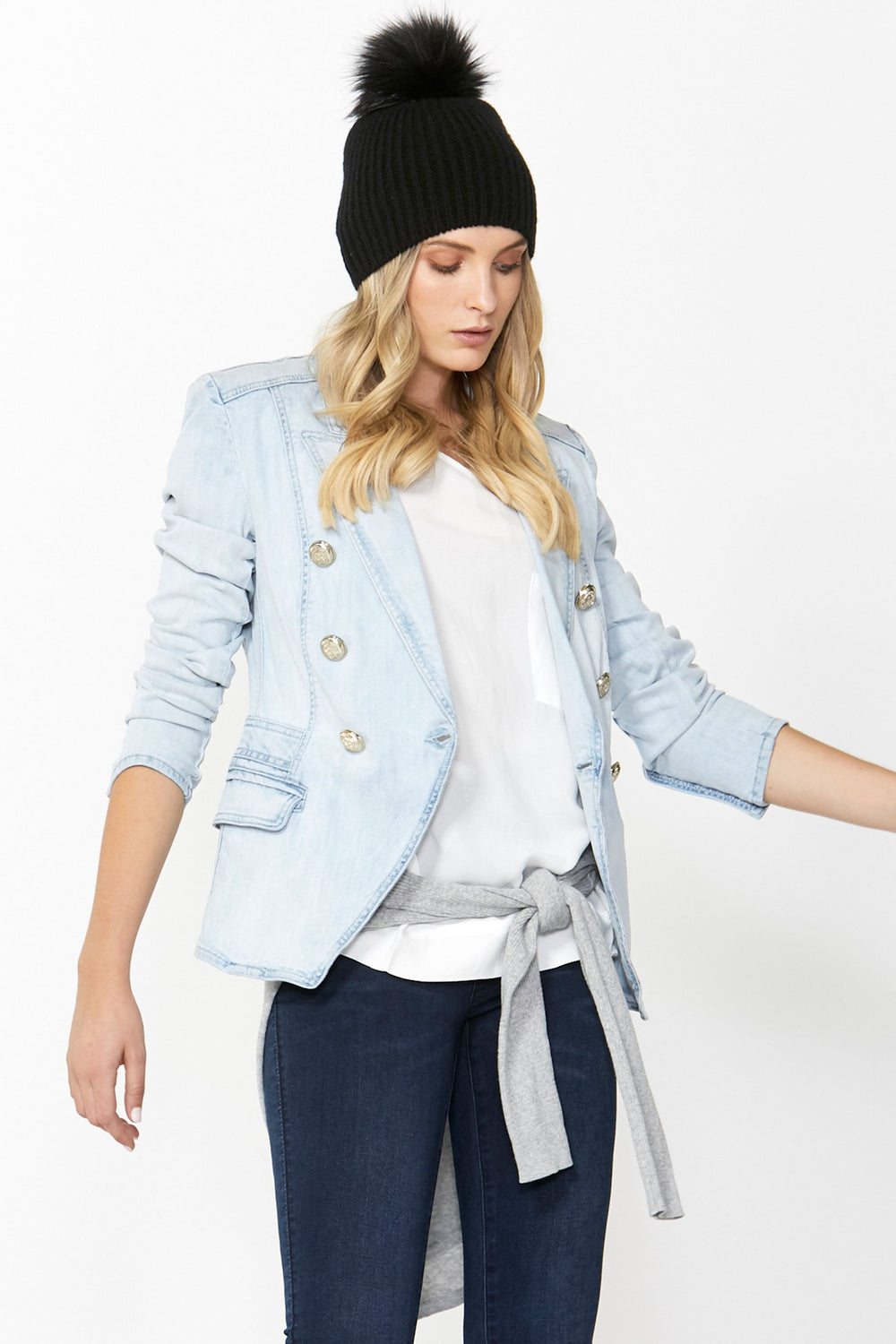 [TEST] Ellen Denim Blazer
