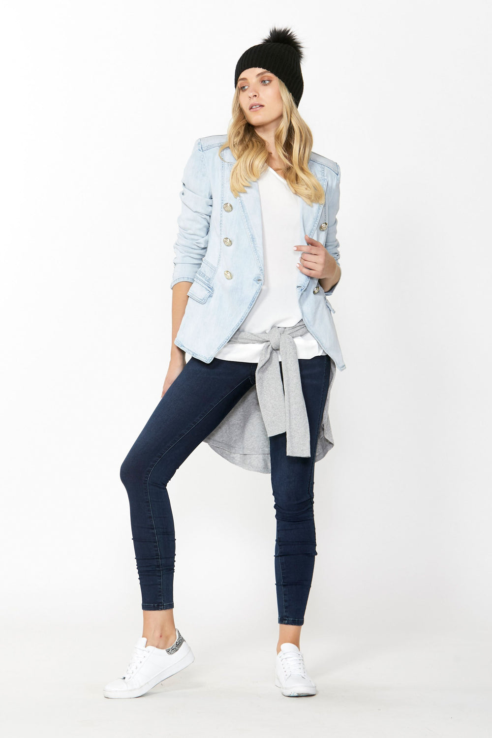 [TEST] Ellen Denim Blazer