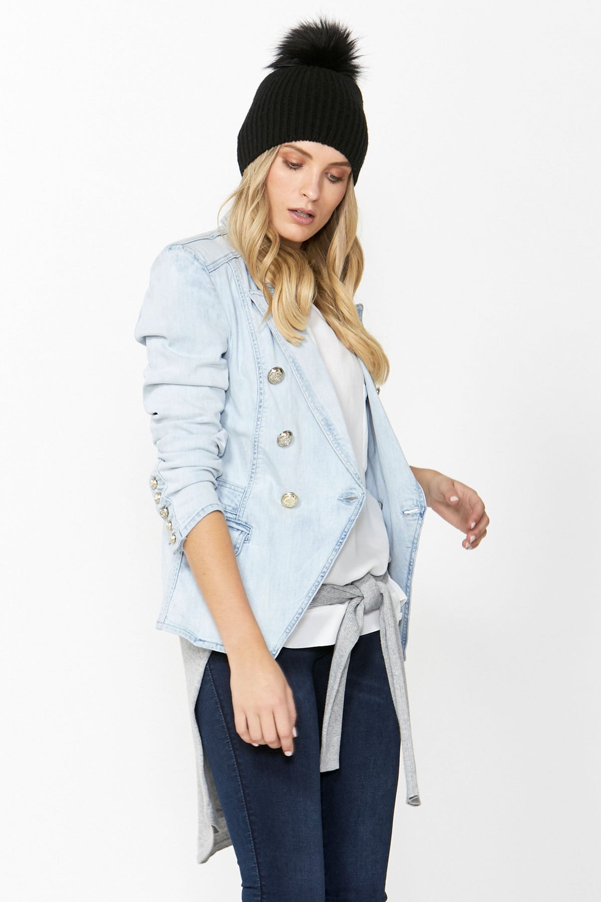 [TEST] Ellen Denim Blazer
