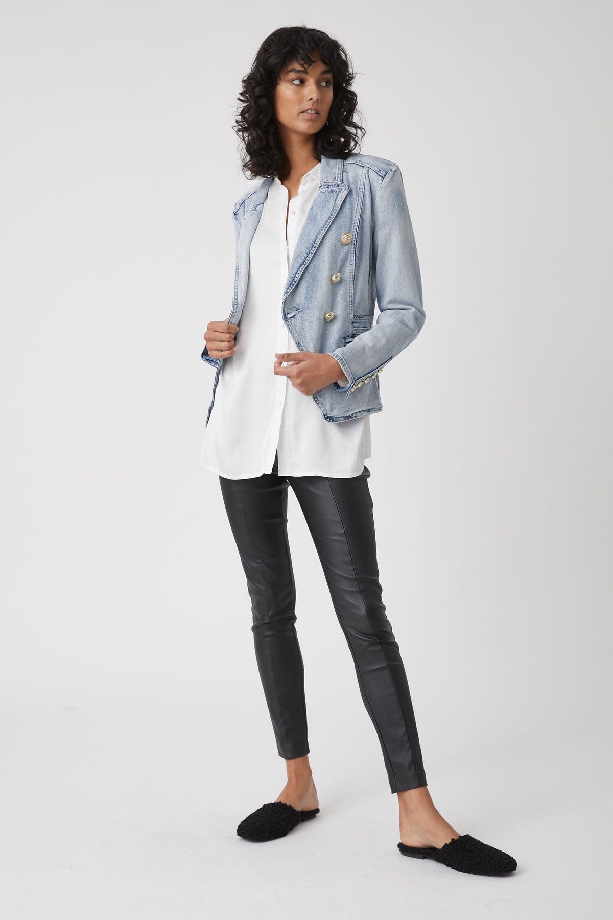 [TEST] Ellen Denim Blazer