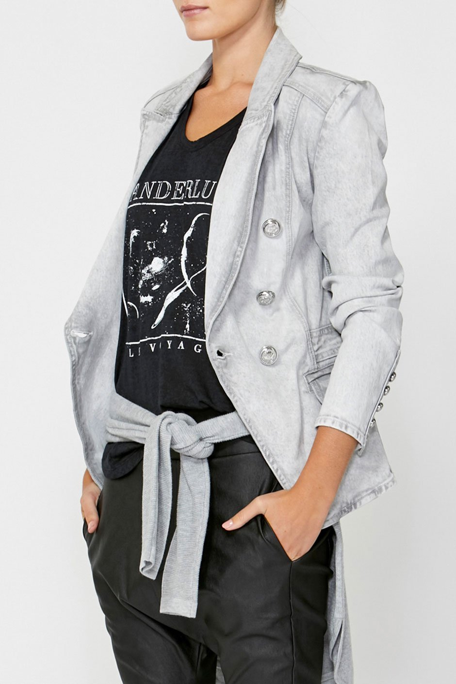 [TEST] Ellen Denim Blazer