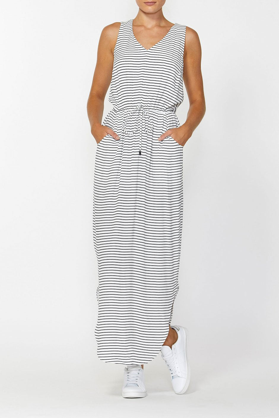 [TEST] Rosa Drawstring Maxi Dress