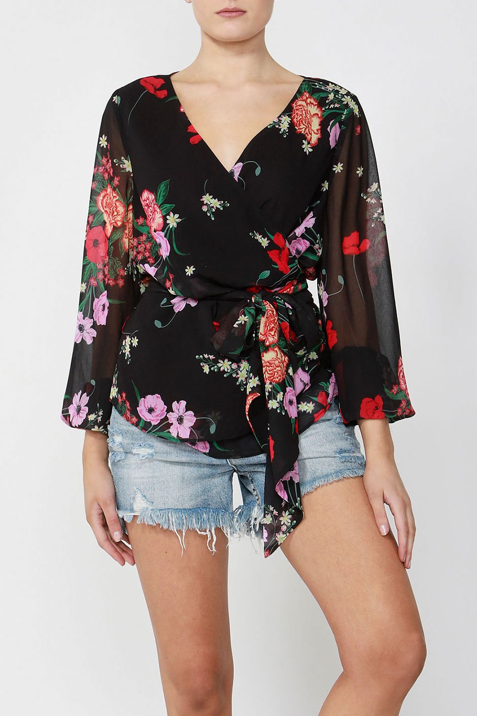 [TEST] Harriet Wrap Blouse