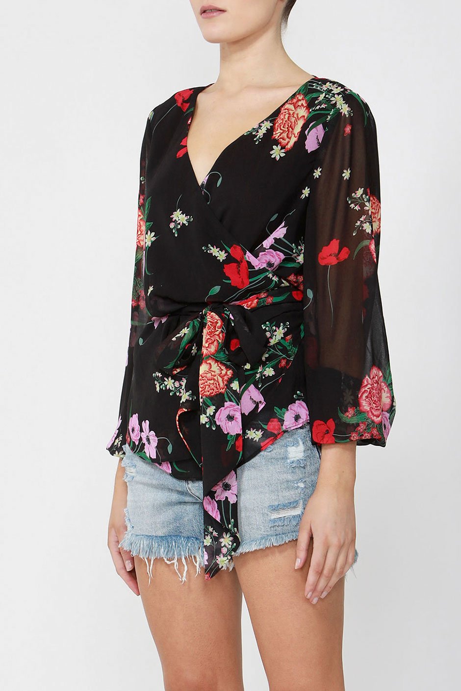 [TEST] Harriet Wrap Blouse