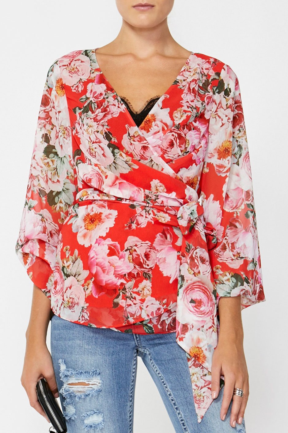 [TEST] Harriet Wrap Blouse
