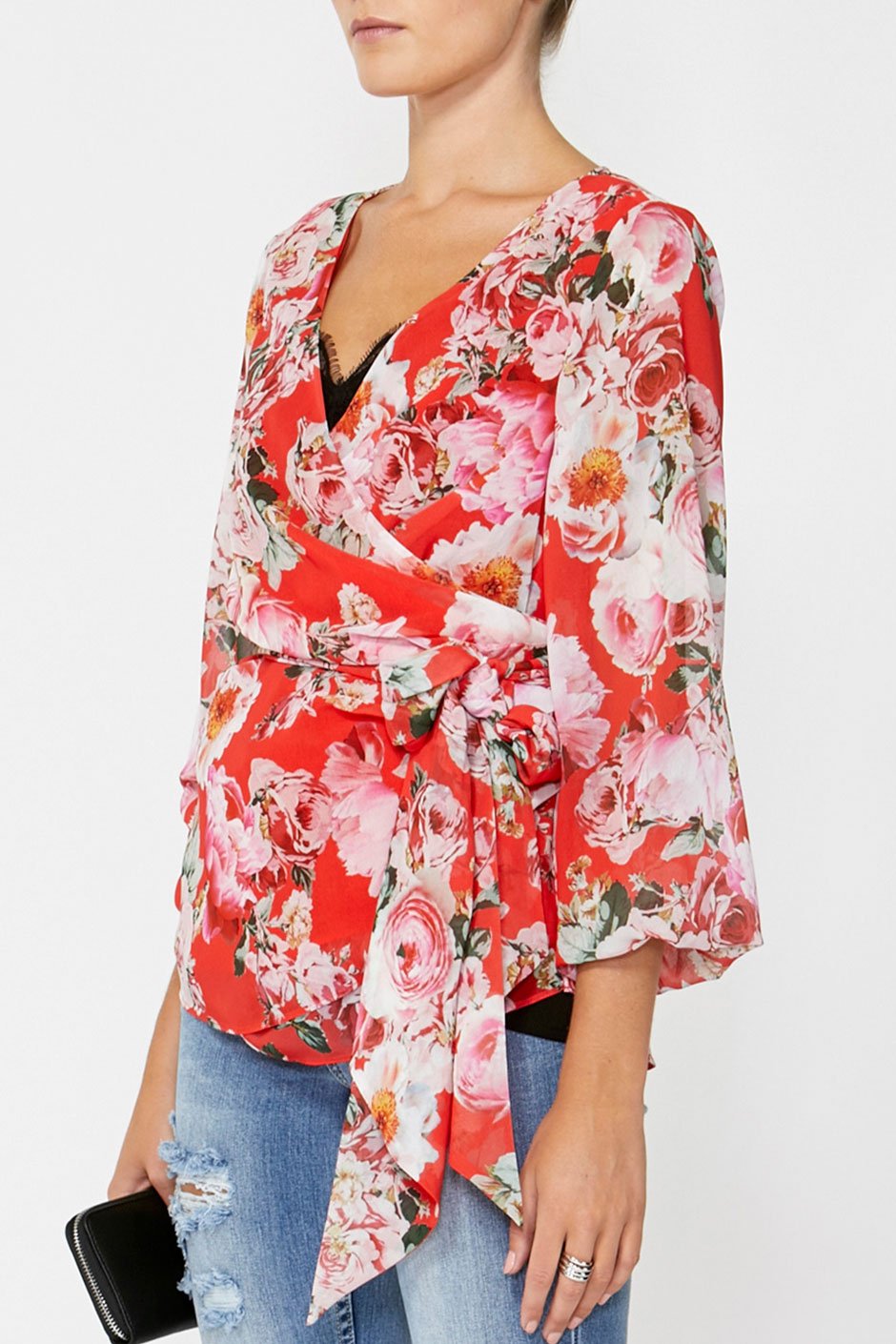 [TEST] Harriet Wrap Blouse