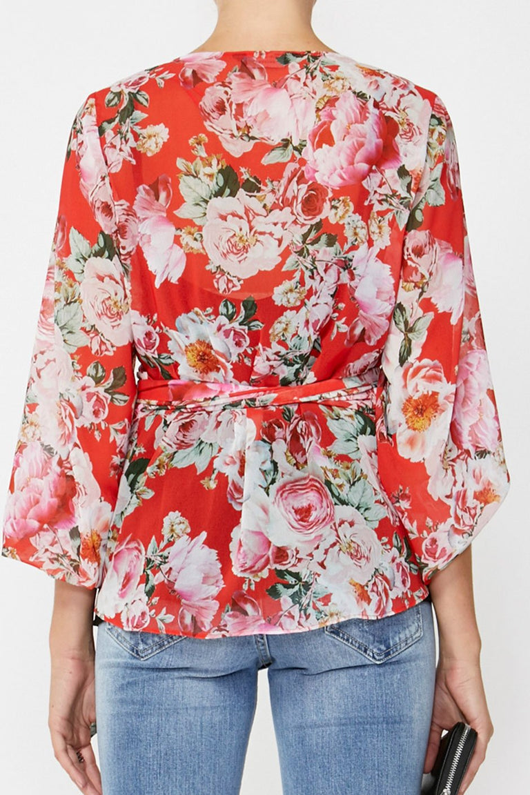 [TEST] Harriet Wrap Blouse
