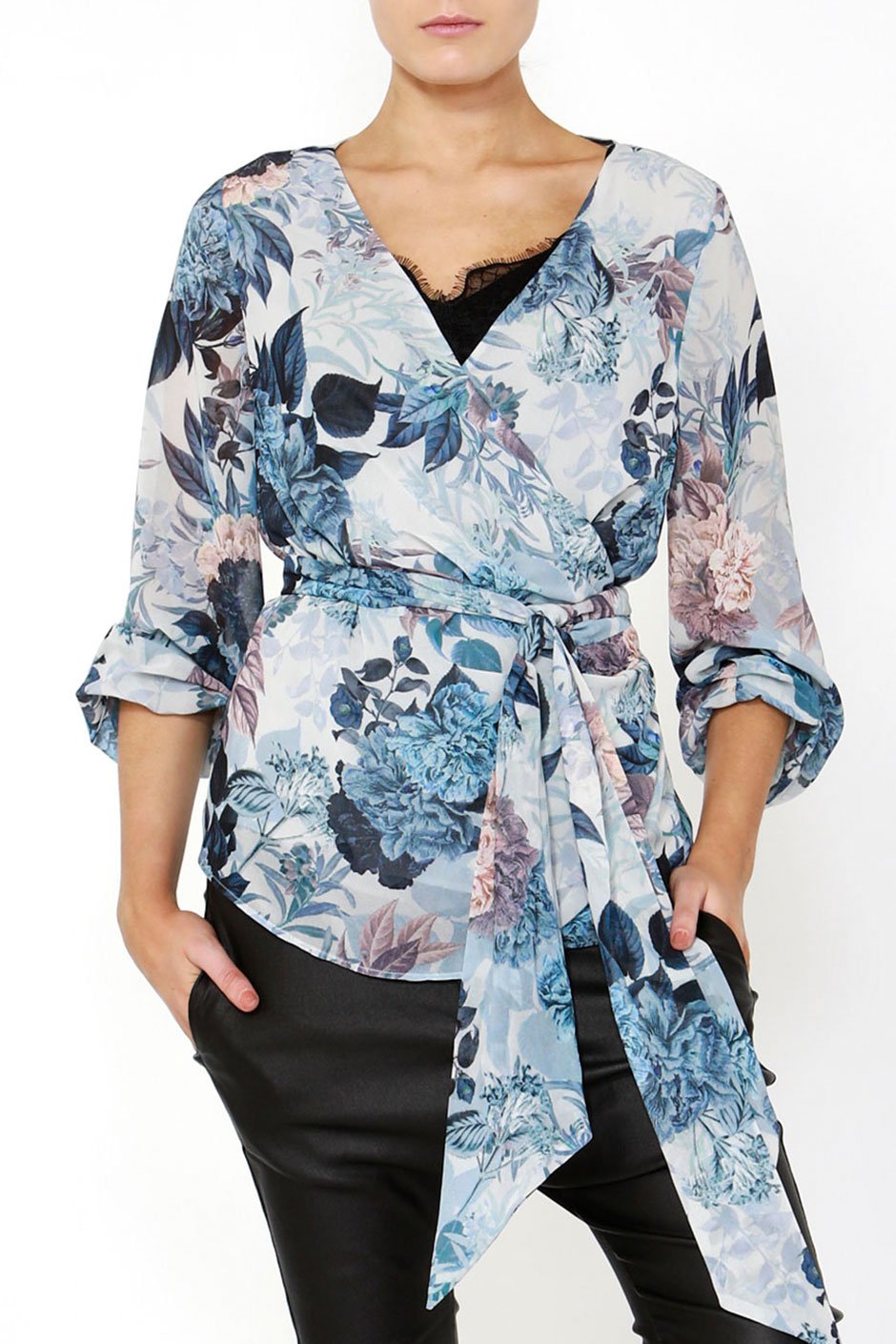 [TEST] Harriet Wrap Blouse