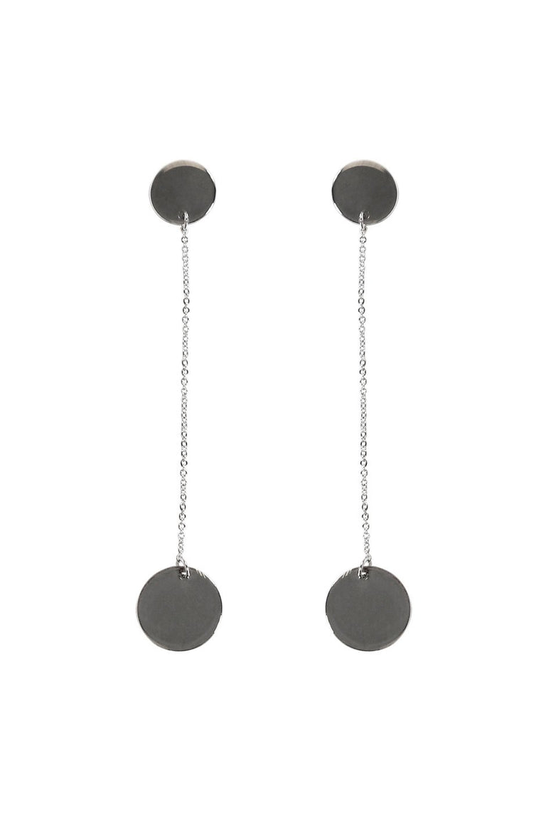 [TEST] Disc Drop Earrings