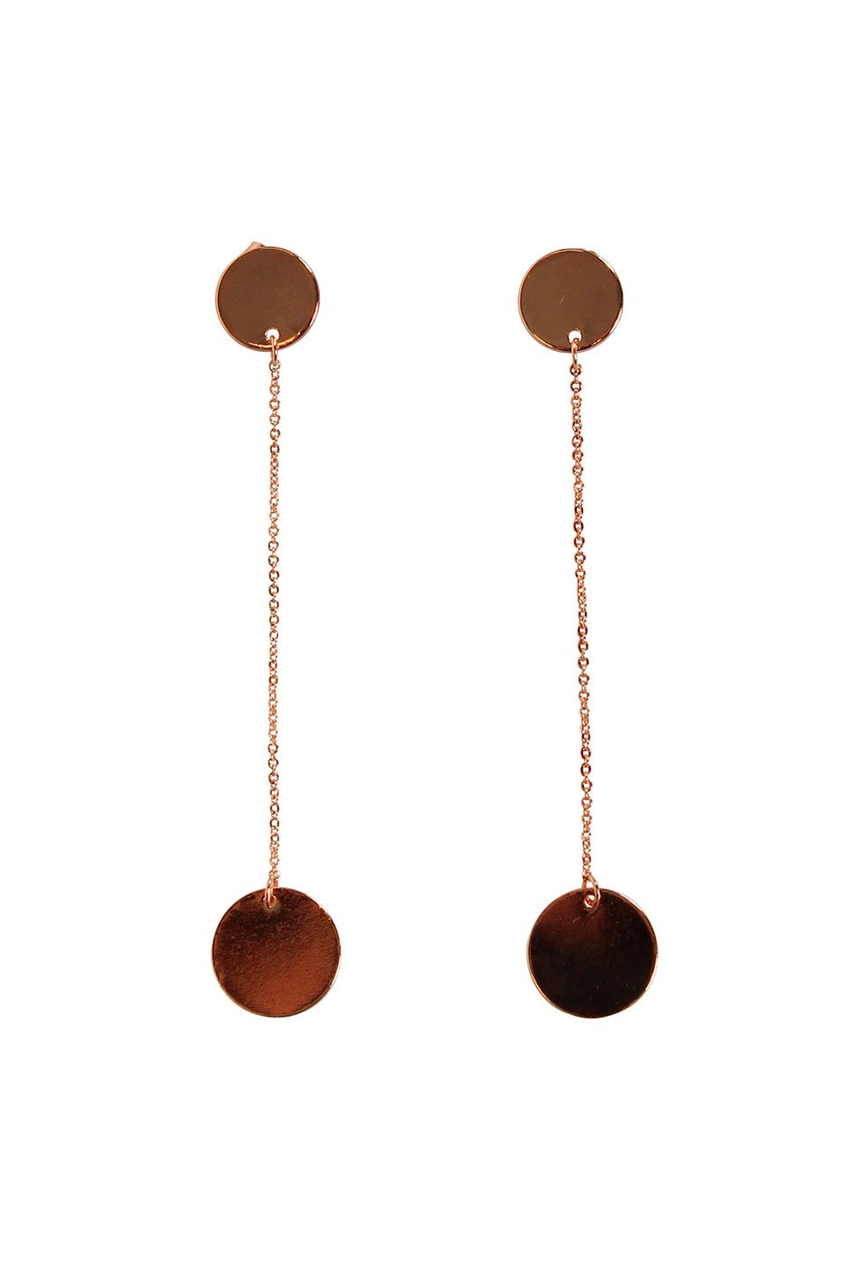 [TEST] Disc Drop Earrings