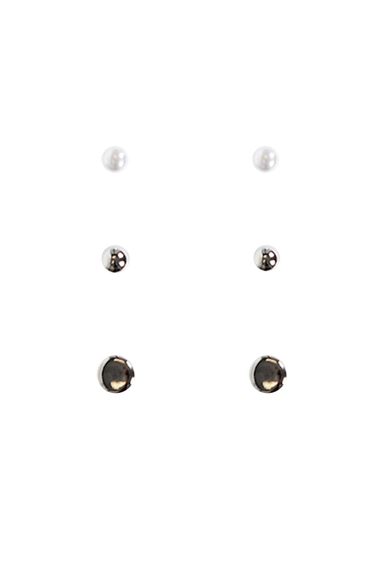 [TEST] Pearl Ball Stud Set