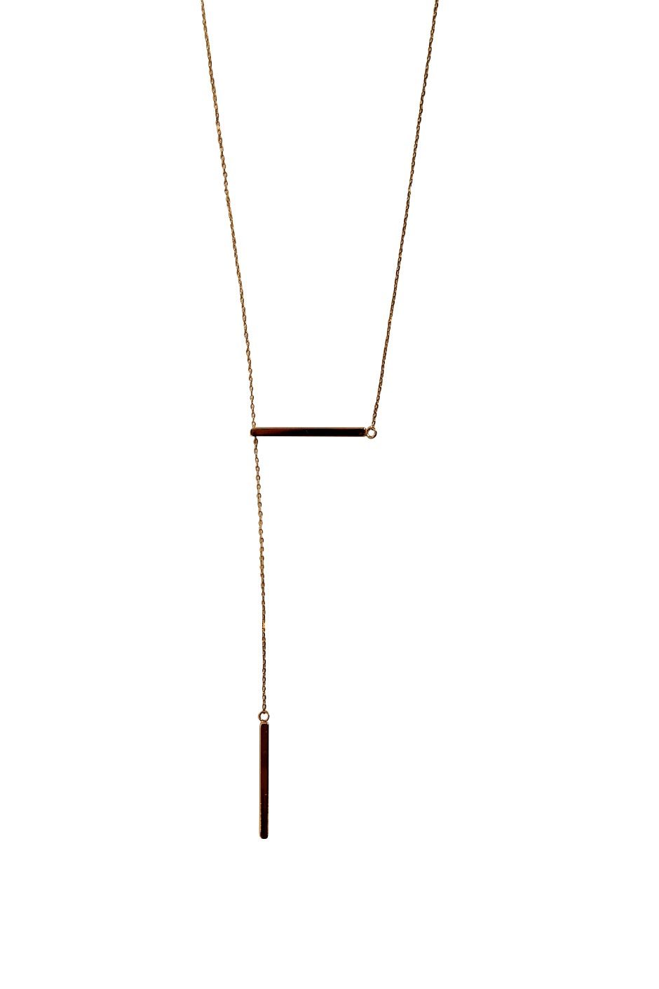 [TEST] Bar Lariat Necklace