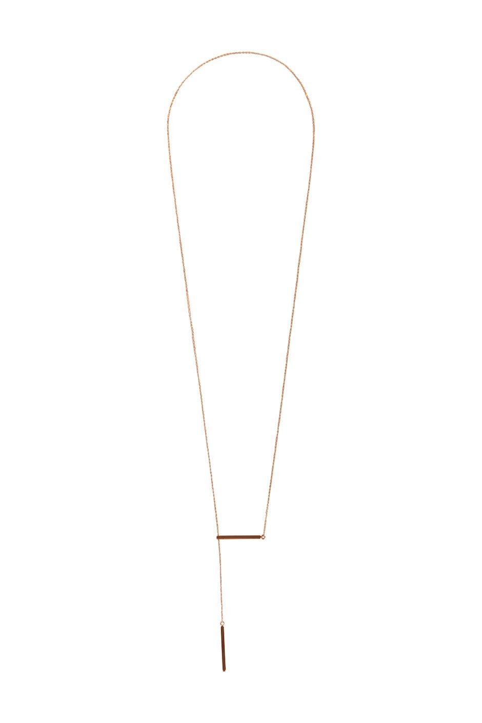 [TEST] Bar Lariat Necklace