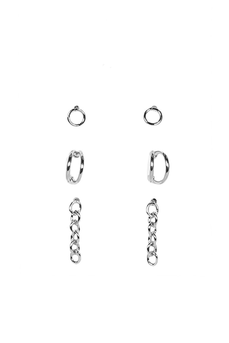 [TEST] Chain Earring Set
