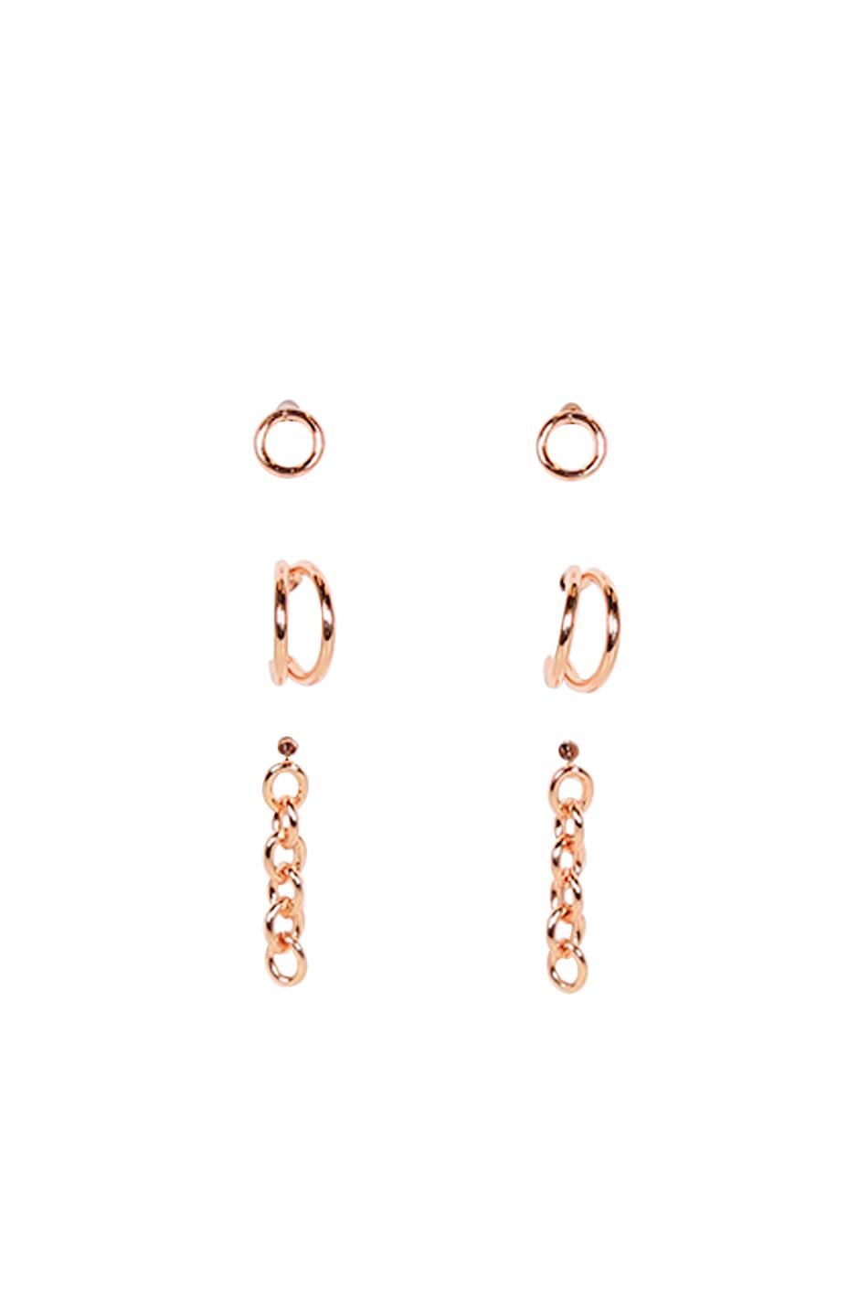 [TEST] Chain Earring Set