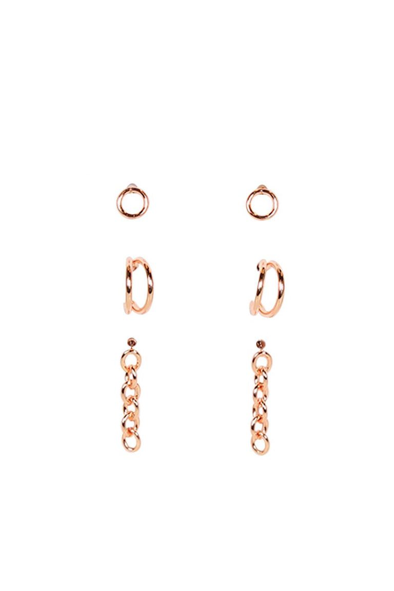 [TEST] Chain Earring Set