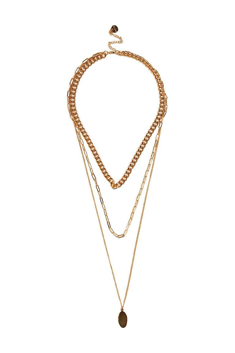 [TEST] Chunky Chain 3 Layer Necklace