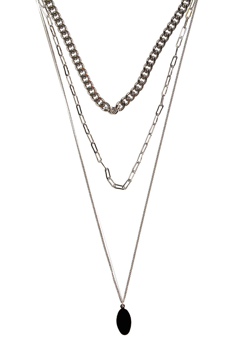 [TEST] Chunky Chain 3 Layer Necklace