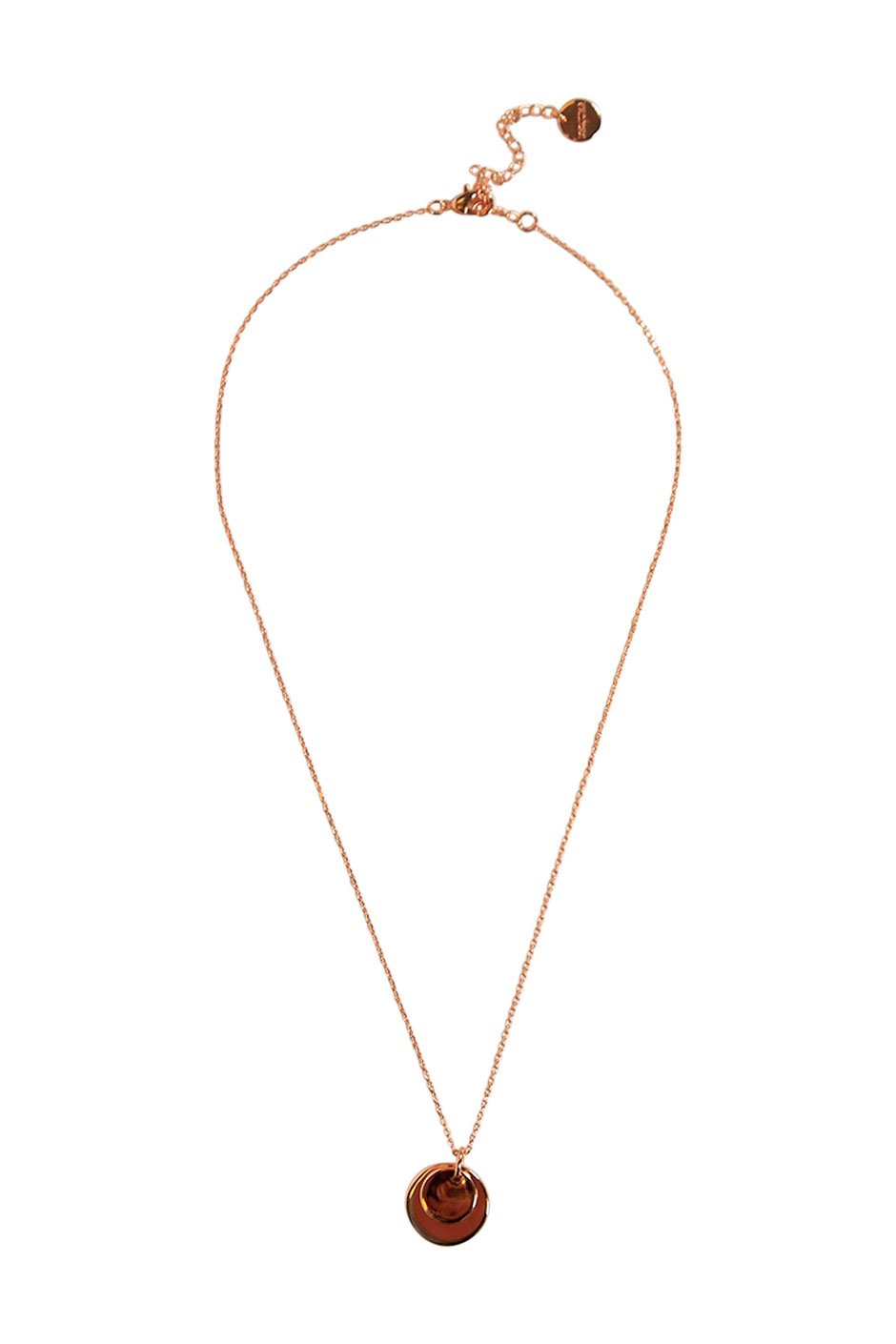 [TEST] Double Disk Necklace