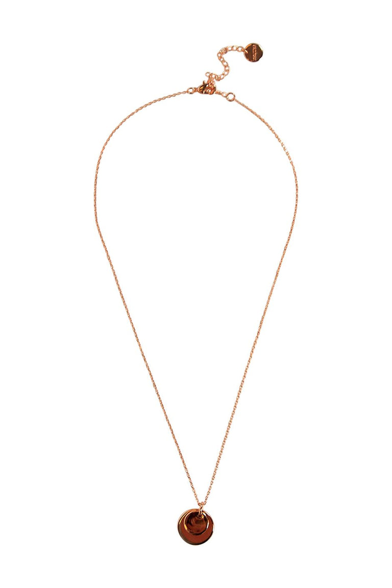 [TEST] Double Disk Necklace