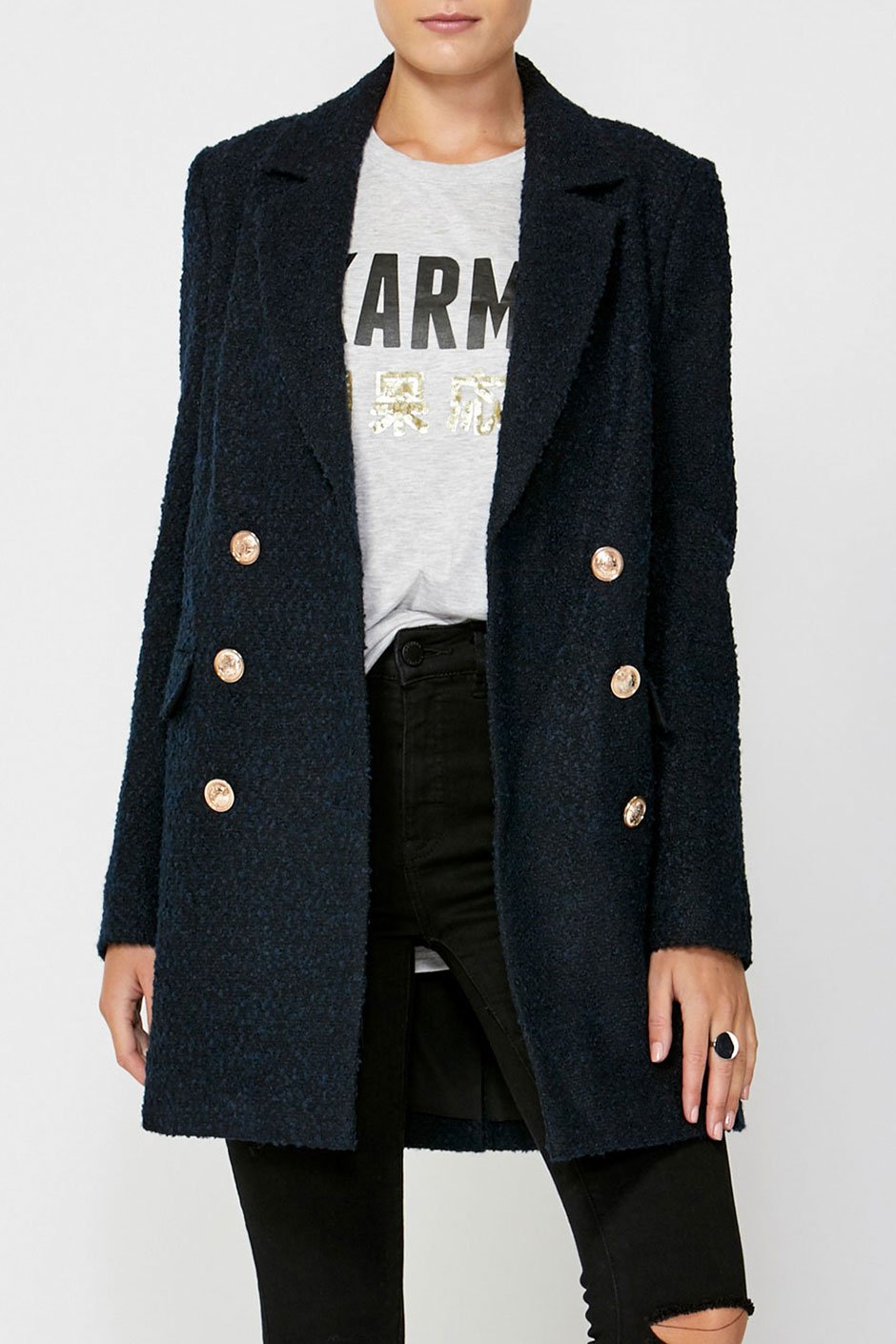 [TEST] Gabby Boucle Longline Coat