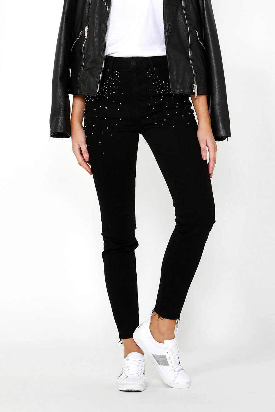 [TEST] Heidi Black Pearl Skinny Jean