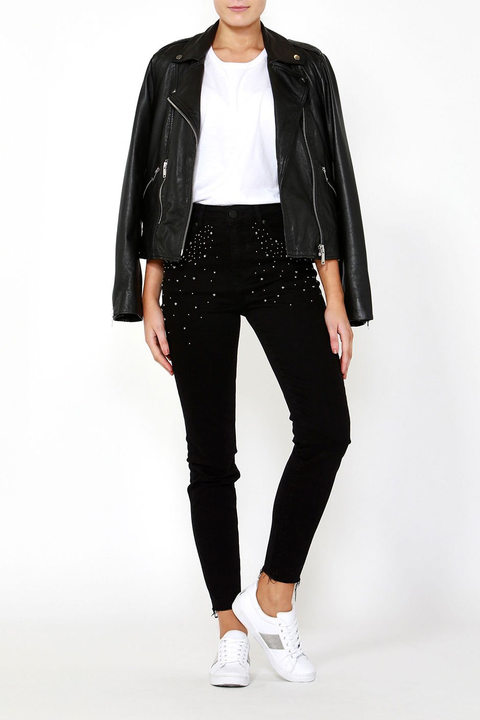 [TEST] Heidi Black Pearl Skinny Jean
