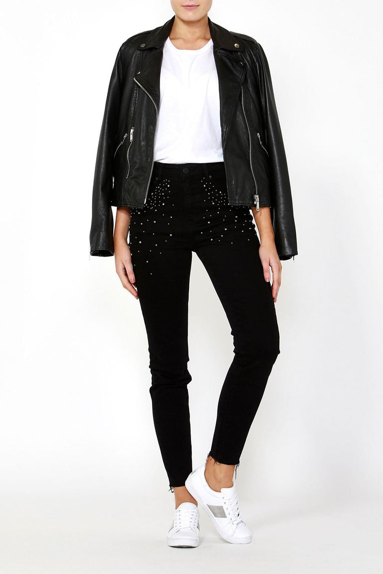 [TEST] Heidi Black Pearl Skinny Jean