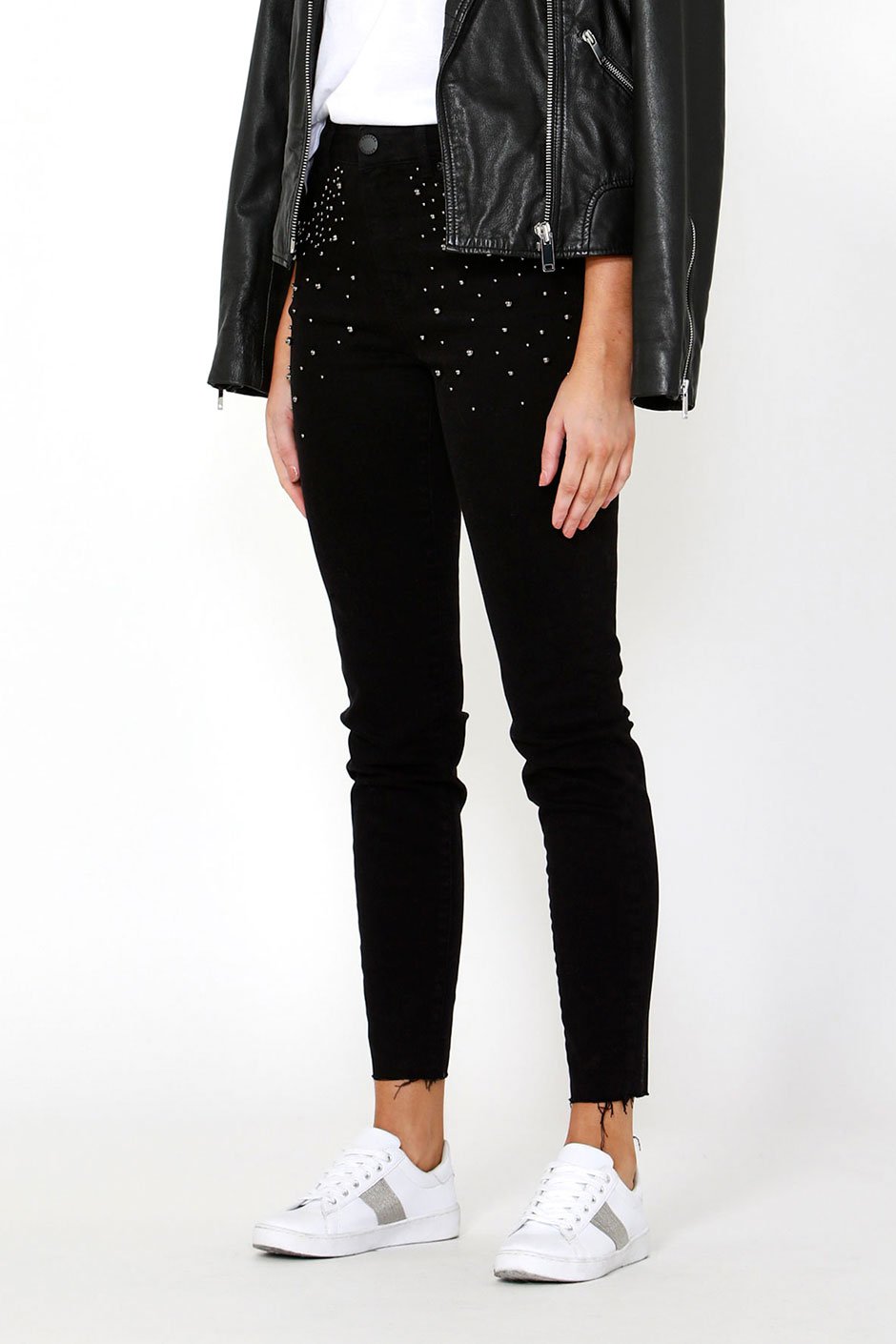 [TEST] Heidi Black Pearl Skinny Jean