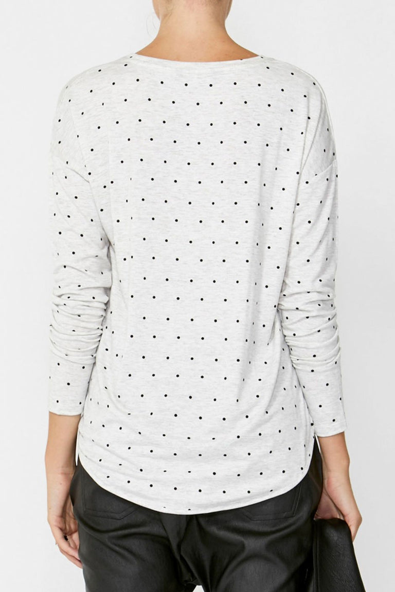 [TEST] Hailey Long Sleeve Print Tee