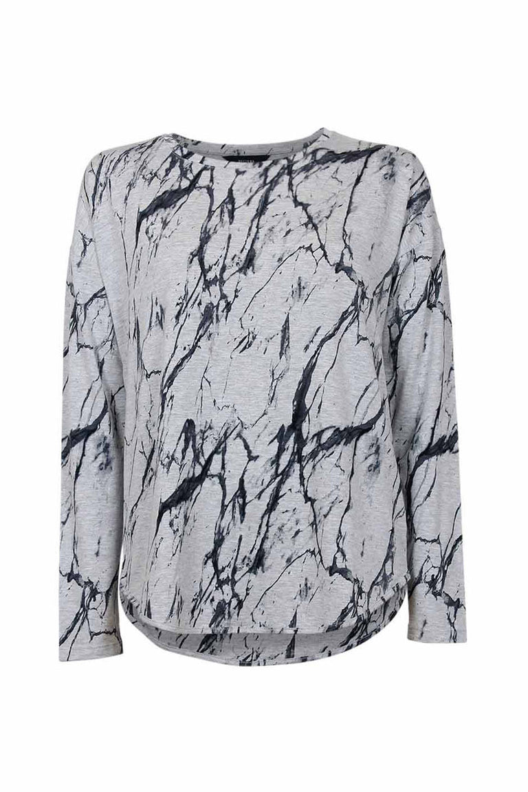 [TEST] Hailey Long Sleeve Print Tee