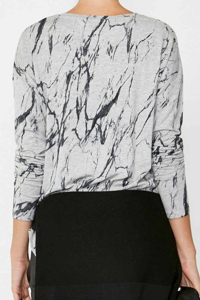 [TEST] Hailey Long Sleeve Print Tee