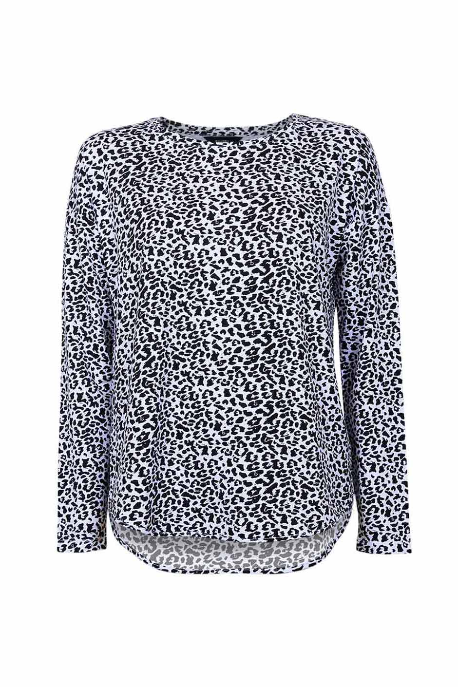 [TEST] Hailey Long Sleeve Print Tee