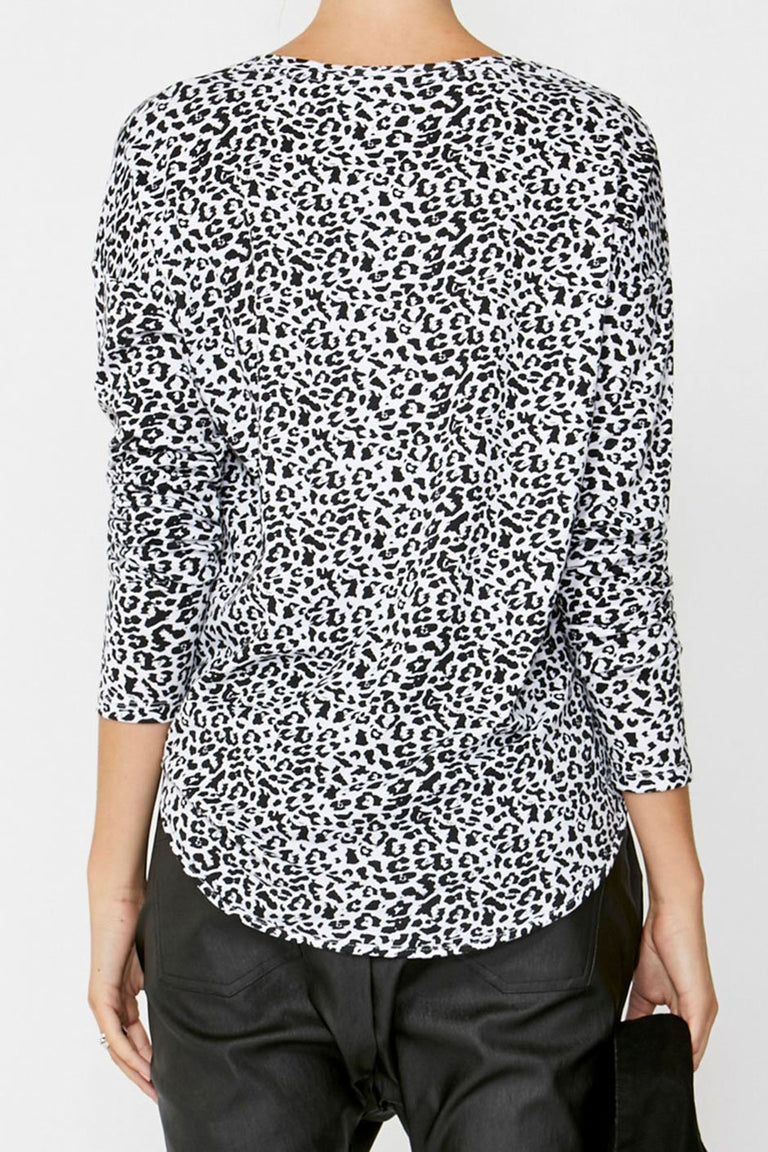 [TEST] Hailey Long Sleeve Print Tee