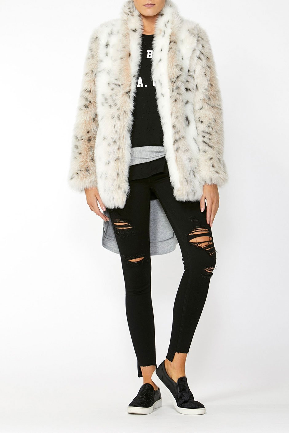 [TEST] Hailey Faux Fur Coat